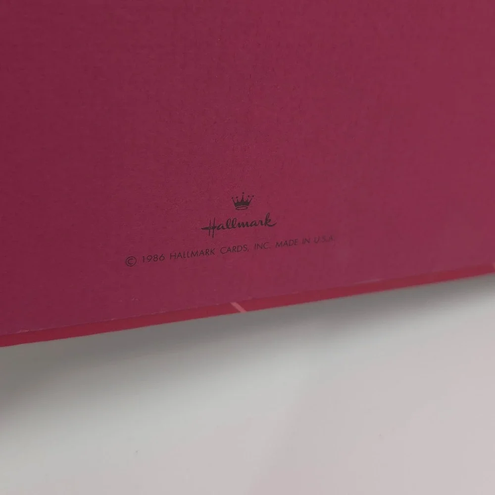 Hallmark College Memories Scrapbook Vintage 1986 Pink 80s Retro Nostalgia USA
